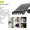 18c5e-2711 Luminario solar portable 8 W Marca Lion Tools (2711)