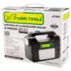 Kit Sistema de iluminación solar de 9 W 3 focos Marca Lion Tools (2702)