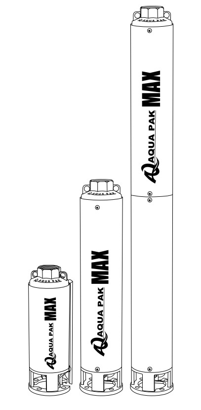 Motobomba sumergible 1 HP para agua limpia, pozo profundo Serie MOTOBOMBA MAX ALTO FLUJO (MAX10-F/12303H)