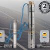 Motobomba solar sumergible Diámetro nominal: 3" Potencia de la motobomba: 750 watts Máximo voltaje de entrada: 430 VCC(KOLOS3-95-75-11)