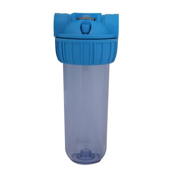 pkpft_10x0_75_a Portafiltro PURIKOR para cartuchos Transparente 6 gpm, 3/4" hembra, Diam. 2.5", altura 10", 15-80 psi (PKPFT-10X0.75P)