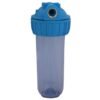 pkpft_10x0_75_c Portafiltro PURIKOR para cartuchos Transparente 6 gpm, 3/4" hembra, Diam. 2.5", altura 10", 15-80 psi (PKPFT-10X0.75P)