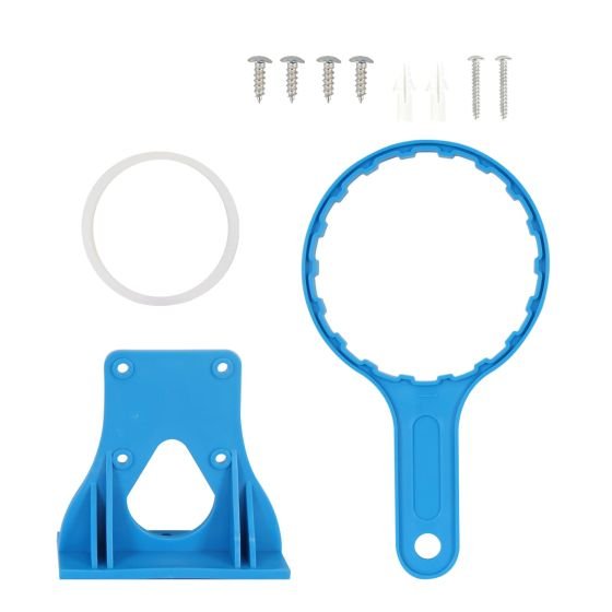 pkpft_10x0_75_zacc Portafiltro PURIKOR para cartuchos Transparente 6 gpm, 3/4" hembra, Diam. 2.5", altura 10", 15-80 psi (PKPFT-10X0.75P)