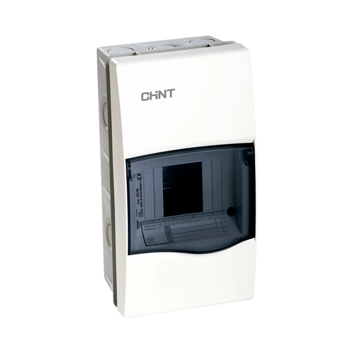 Caja de distribución para empotrar, IP40, 04 módulos (SKU:8101005) CHNT (CD40E04)