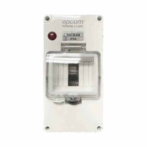 Gabinete Plástico para Exterior IP66 para Riel Din EPCOM(F56CB4N)