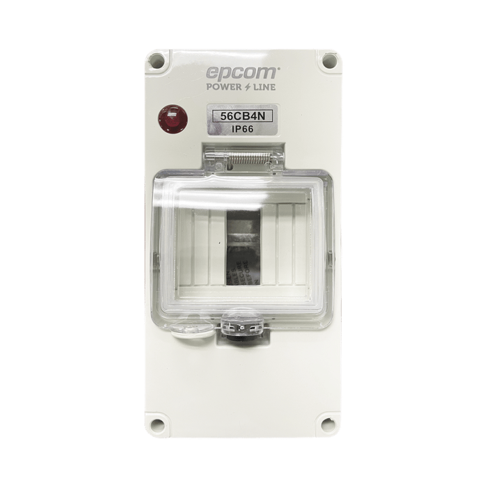 Gabinete Plástico para Exterior IP66 para Riel Din EPCOM(F56CB4N)