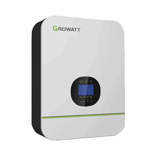Inversor Cargador 3kW Compatible con Baterías de Litio, Monitoreo Remoto y Sincronización para Mayor Potencia, Operación 48Vcc (SPF3000TLLVM48P)  GROWATT