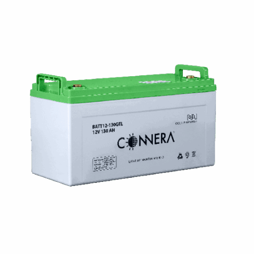 Batería solar de GEL de ciclo profundo con válvula reguladora(BATT12-130GEL )CONNERA