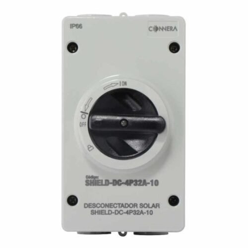 DESCONECTADORES DE CORRIENTE DIRECTA EN 4 POLOS ( SHIELD-DC-4P32A-10 )