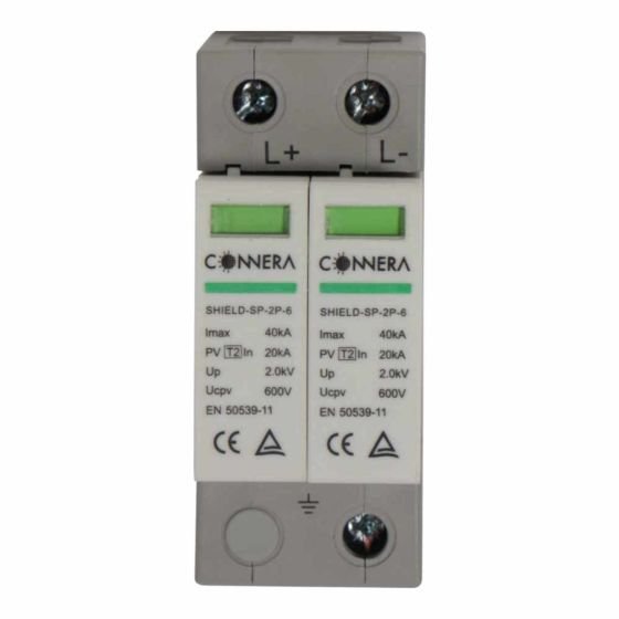 Accesorios Fotovoltaicos CONNERA( SHIELD-SP-2P-6)